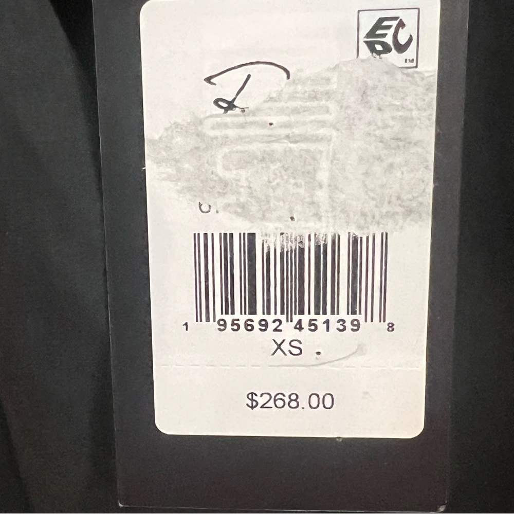 NWT $268 Rails Lucia Eyelet Midi Dress Size XS Black Eco - Picture 10 of 16